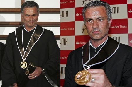 Mourinho được vinh danh Tiến sỹ danh dự - 9