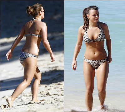 Coleen “trốn” Rooney đi tắm biển - 4 Coleen “trốn” Rooney đi tắm biển - 4