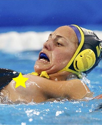 Bất ngờ “lộ hàng” tại Olympic Bắc Kinh 2008 - 1