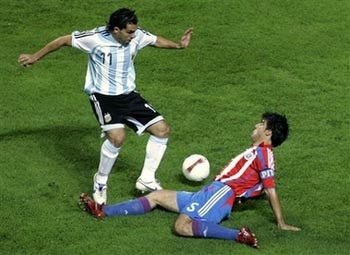 11 cầu thủ xuất sắc nhất Copa America 2007 - 1