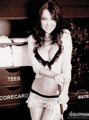 Khi người đẹp chơi golf... - 11