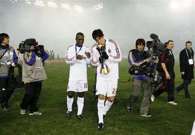 Chùm ảnh: Milan giành Cúp VĐ CLB thế giới 2007 - 11 Chùm ảnh: Milan giành Cúp VĐ CLB thế giới 2007 - 11