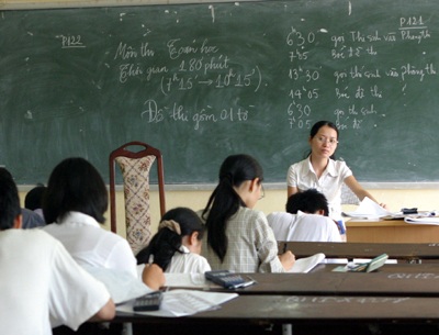 Thi tốt nghiệp THPT: Kỹ lưỡng đến từng “cen-ti-met” - 1 Thi tốt nghiệp THPT: Kỹ lưỡng đến từng “cen-ti-met” - 1