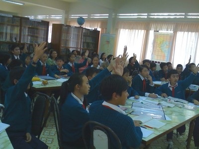 “Được mùa” học sinh khá giỏi nhờ phòng học bộ môn - 2 “Được mùa” học sinh khá giỏi nhờ phòng học bộ môn - 2