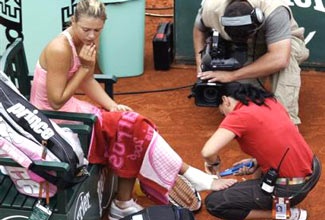 Sharapova diện "váy mới" dự giải Pháp Mở rộng - 6