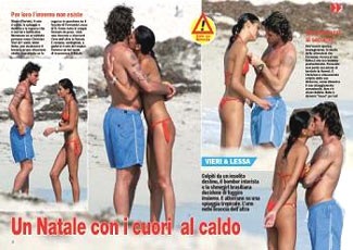 Vieri bị lộ chuyện "hẹn hò" vì Inter - 1