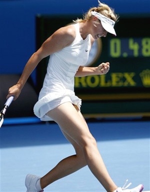 "Búp bê Nga" và những khoảnh khắc đáng nhớ tại Australia Open 2008 - 11 "Búp bê Nga" và những khoảnh khắc đáng nhớ tại Australia Open 2008 - 11