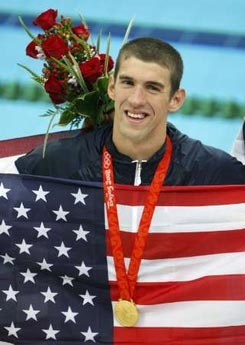 Michael Phelps trở thành huyền thoại Olympic - 1 Michael Phelps trở thành huyền thoại Olympic - 1