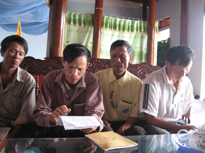 “Dài cổ” chờ đền bù đập thuỷ lợi Khe Cày - 1 “Dài cổ” chờ đền bù đập thuỷ lợi Khe Cày - 1