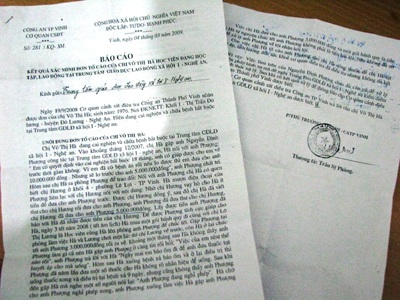 Không xử lý hình sự Trưởng phòng gợi ý chạy ra “trại” sớm - 1 Không xử lý hình sự Trưởng phòng gợi ý chạy ra “trại” sớm - 1