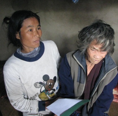 Món quà ấm áp đến với cụ Lường Thị Thúc - 2