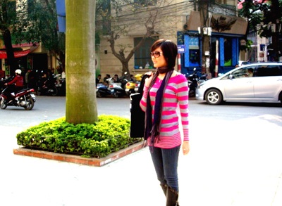 Người đẹp Đậu Hồng Phúc: Sẽ về quê đón Tết với bà... - 1 Người đẹp Đậu Hồng Phúc: Sẽ về quê đón Tết với bà... - 1