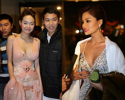 Chùm ảnh “sao” khoe sắc tại Cánh diều vàng 2008 - 1