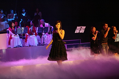 Chùm ảnh “trình diễn” trong đêm Gala bài hát Việt - 3