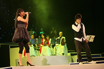 Chùm ảnh “trình diễn” trong đêm Gala bài hát Việt - 2