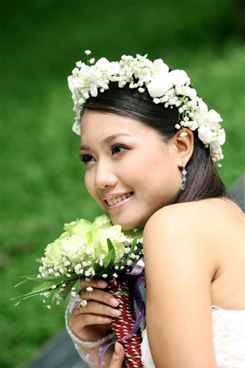 Chùm ảnh cưới lãng mạn của người đẹp Lan Hương - 1