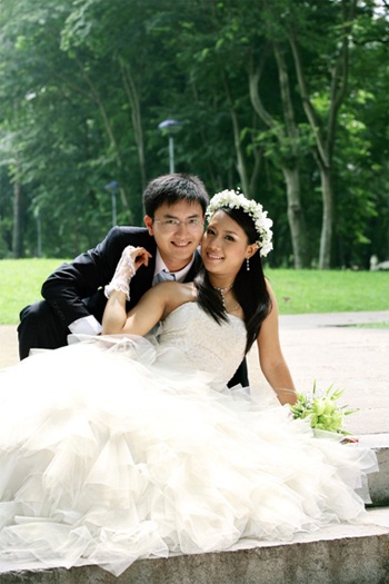 Chùm ảnh cưới lãng mạn của người đẹp Lan Hương - 2