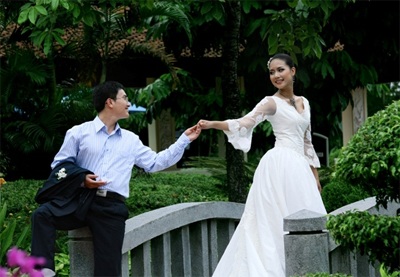 Chùm ảnh cưới lãng mạn của người đẹp Lan Hương - 5