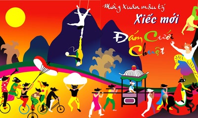 Nhiều hoạt động vui chơi sôi nổi dịp đầu xuân - 2 Nhiều hoạt động vui chơi sôi nổi dịp đầu xuân - 2