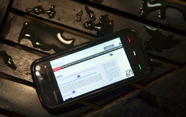 Hình ảnh điện thoại cảm ứng của Nokia tại VN - 1