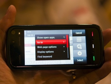 Hình ảnh điện thoại cảm ứng của Nokia tại VN - 2