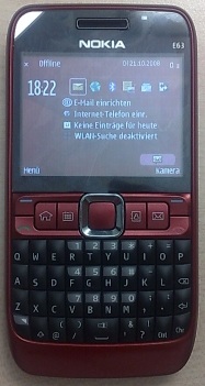 Nokia E63 - Phiên bản giá rẻ của E71 lộ diện - 1