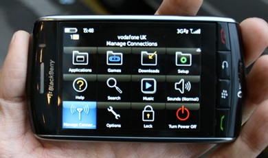 Ấn tượng ban đầu về BlackBerry Storm - 1