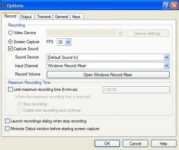 Quay phim từ máy tính với Debut Video Capture - 3