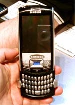 Pocket PC có bàn phím QWERTY của Samsung - 2 Pocket PC có bàn phím QWERTY của Samsung - 2