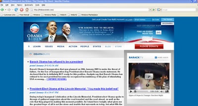 Hacker dựng website độc hại “ăn theo” tổng thống Obama - 1
