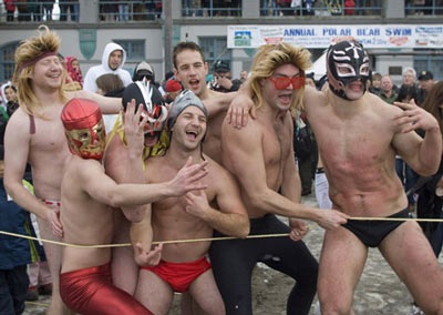 Chùm ảnh: Cuộc thi bơi lội trong nước lạnh buốt - 6 Chùm ảnh: Cuộc thi bơi lội trong nước lạnh buốt - 6