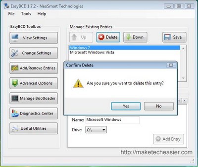 Gỡ bỏ Windows 7 để quay trở lại phiên bản Windows sẵn có - 1 Gỡ bỏ Windows 7 để quay trở lại phiên bản Windows sẵn có - 1