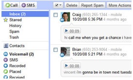 Google biến thư thoại thành e-mail - 1