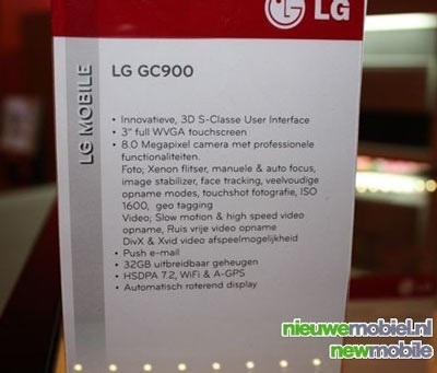 LG Viewty II sẽ trình làng với camera 8 megapixel - 1 LG Viewty II sẽ trình làng với camera 8 megapixel - 1