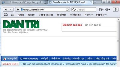 Khám phá bí mật bên trong Safari 4 Beta - 3 Khám phá bí mật bên trong Safari 4 Beta - 3