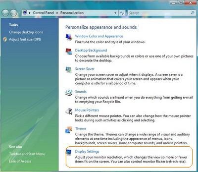 Sử dụng đồng thời 2 màn hình trên Windows Vista - 2 Sử dụng đồng thời 2 màn hình trên Windows Vista - 2