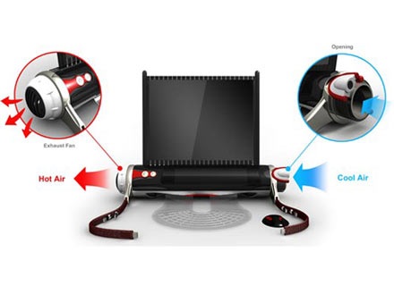 Độc đáo laptop cuộn tròn - 3 Độc đáo laptop cuộn tròn - 3