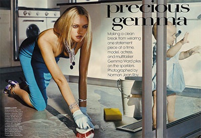 Hai bộ ảnh tuyệt đẹp của “chân dài” Gemma Ward - 8 Hai bộ ảnh tuyệt đẹp của “chân dài” Gemma Ward - 8