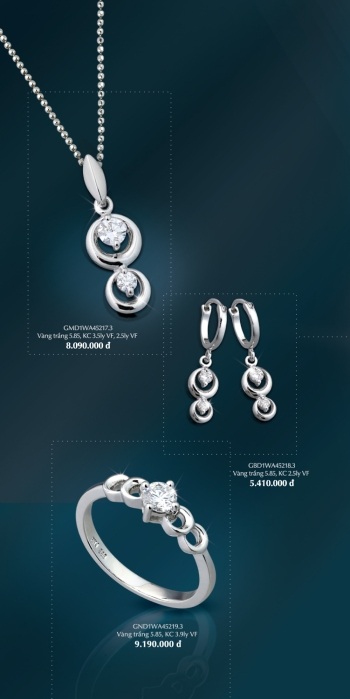 Tỏa sáng phong cách cùng trang sức kim cương PNJ - 1