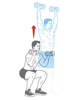 Cơ bắp rắn chắc với tạ tay - 1 Cơ bắp rắn chắc với tạ tay - 1