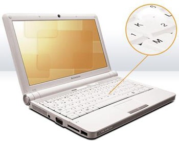 Netbook Lenovo IdeaPad S10 màu hồng quyến rũ - 2