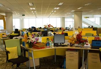 Tiếp năng lượng cho nhân viên bằng… văn phòng mới - 1 Tiếp năng lượng cho nhân viên bằng… văn phòng mới - 1