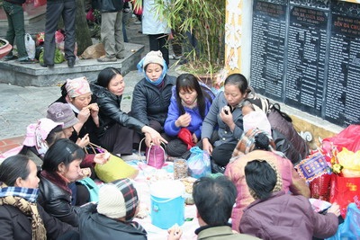 Đầu năm đi giỗ Bà Chúa Kho - 7