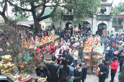 Đầu năm đi giỗ Bà Chúa Kho - 4