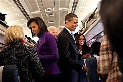 Chùm ảnh: Chuyến tàu lịch sử của Obama tới Washington - 9