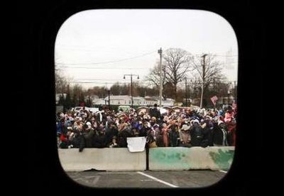 Chùm ảnh: Chuyến tàu lịch sử của Obama tới Washington - 11