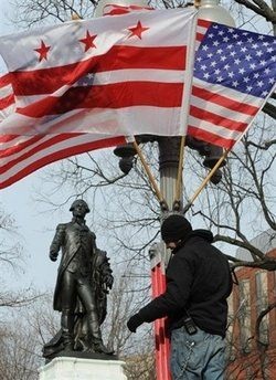 Chùm ảnh: Nước Mỹ rộn ràng chuẩn bị cho lễ nhậm chức của Obama - 9