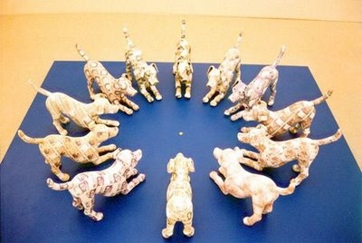 Chùm ảnh: "Siêu cao thủ" gấp tiền giấy - 15 Chùm ảnh: "Siêu cao thủ" gấp tiền giấy - 15
