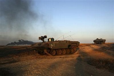 Chùm ảnh: Israel tấn công trên bộ vào dải Gaza  - 5