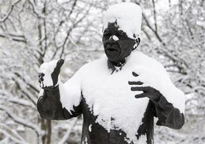 Chùm ảnh: Nước Anh chìm trong tuyết trắng - 10